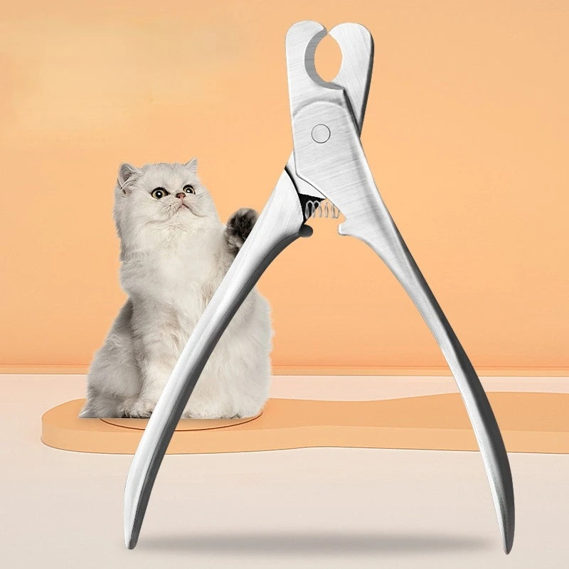 Pet Nail Clipper Professional Stainless Steel Grooming Tool