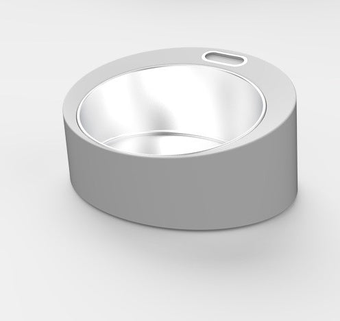 Large Capacity Stainless Steel Pet Feeding Bowl With Detachable Scale