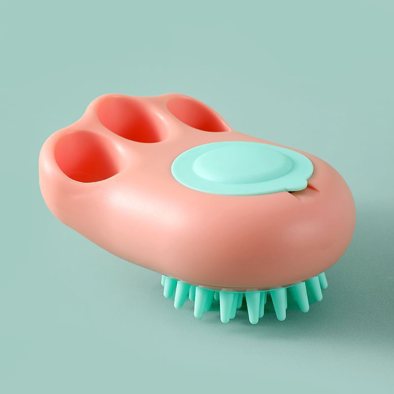 Pet Bath Brush Massage Comb Grooming Tool