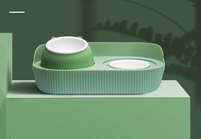 Ceramic Pet Food Bowl With Cervical Spine Protection Design