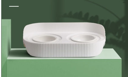 Ceramic Pet Food Bowl With Cervical Spine Protection Design