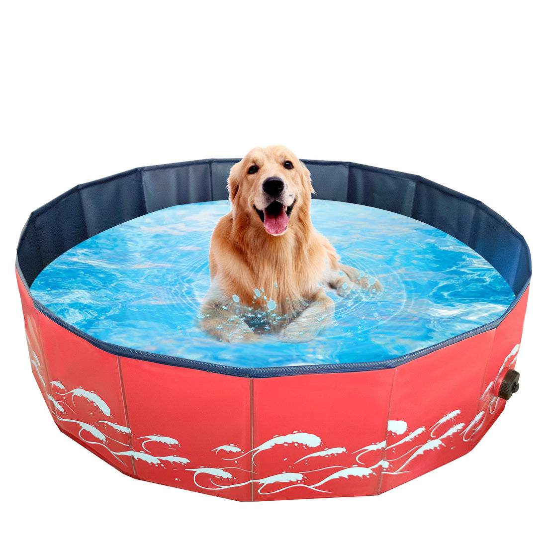 Foldable Pet Bath Swimming Tub For Indoor Outdoor Use