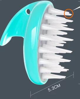 Pet Bath Massage Brush Grooming Shower Comb For Cleaning And Care