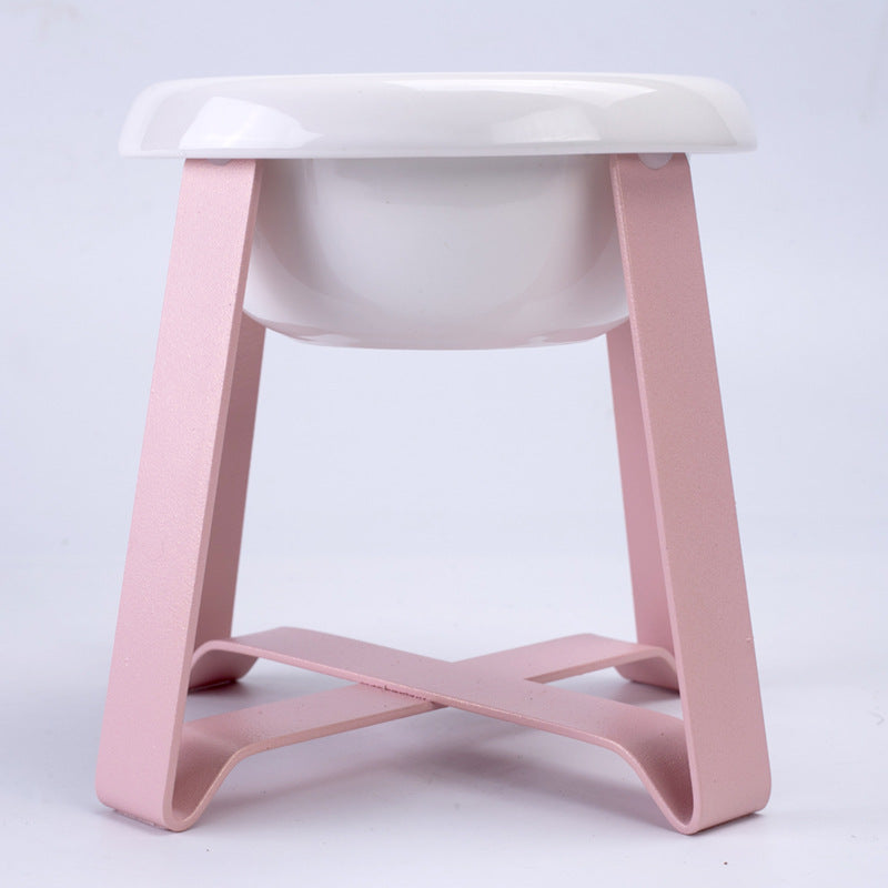 Ceramic Pet Food Bowl With Cervical Spine Protection Design