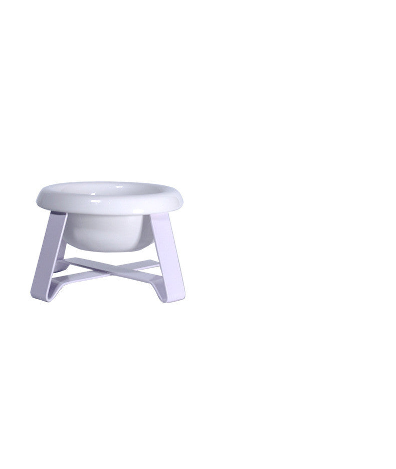 Ceramic Pet Food Bowl With Cervical Spine Protection Design