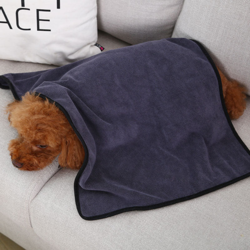 Super Absorbent Non Shedding Pet Towel For Drying