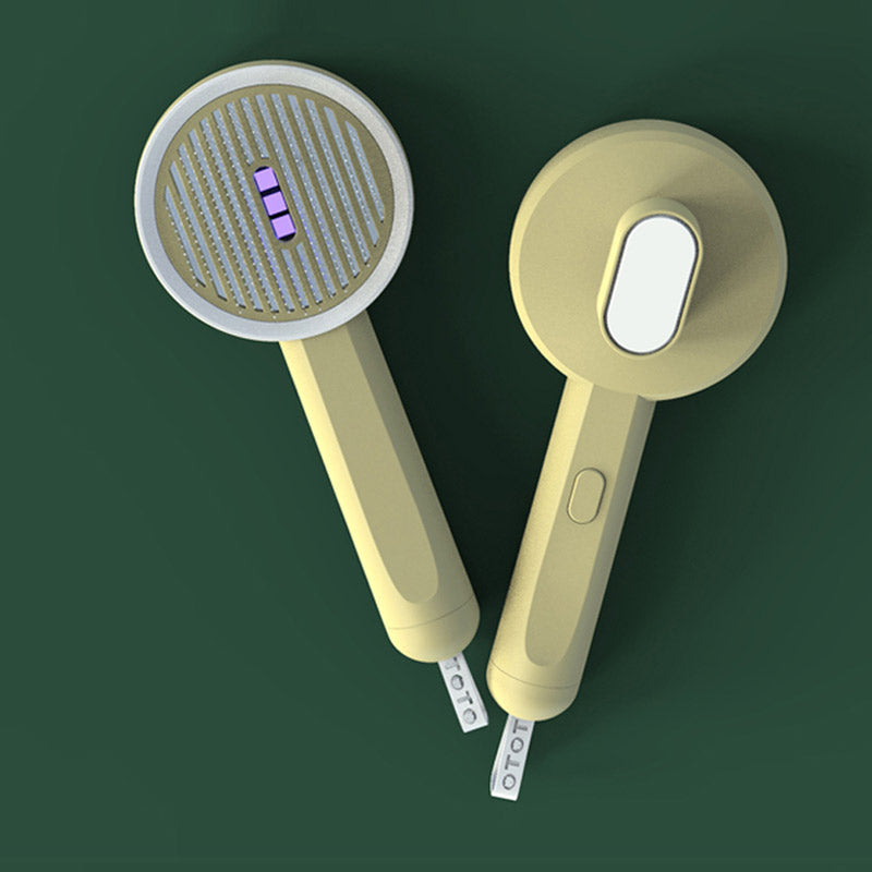 Hoopet 2-In-1 Pet Comb UVC Detection And Hair Removal Grooming Tool