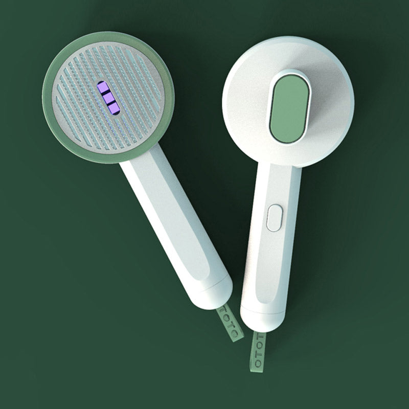 Hoopet 2-In-1 Pet Comb UVC Detection And Hair Removal Grooming Tool