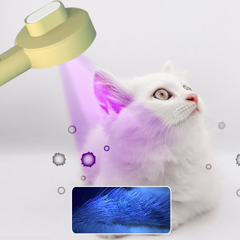 Hoopet 2-In-1 Pet Comb UVC Detection And Hair Removal Grooming Tool