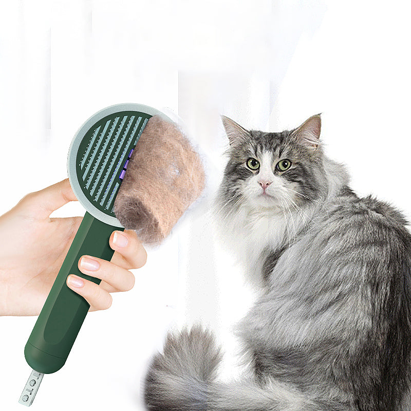 Hoopet 2-In-1 Pet Comb UVC Detection And Hair Removal Grooming Tool