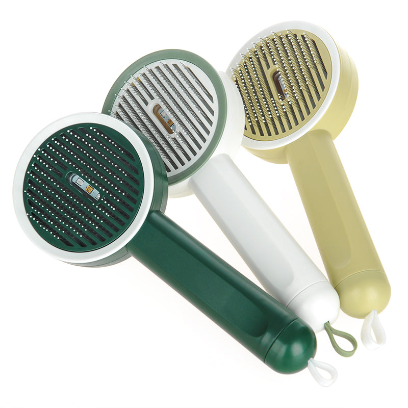 Hoopet 2-In-1 Pet Comb UVC Detection And Hair Removal Grooming Tool