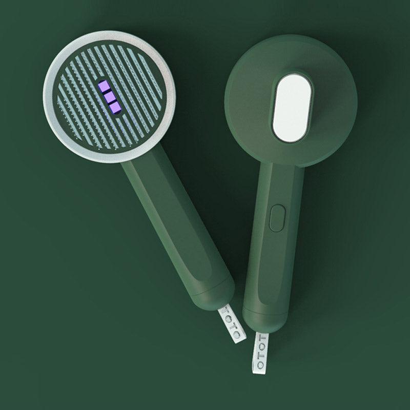 Hoopet 2-In-1 Pet Comb UVC Detection And Hair Removal Grooming Tool