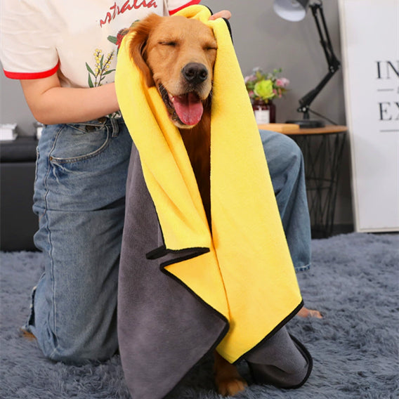 Super Absorbent Quick Drying Pet Bath Towel For Pets