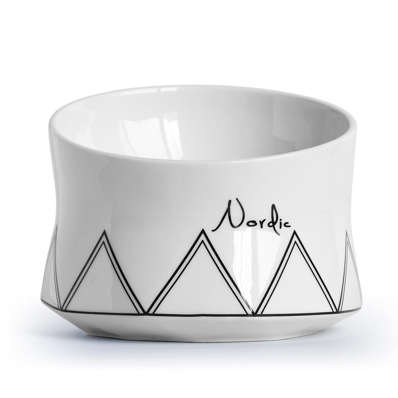 Ceramic Pet Feeding Bowl