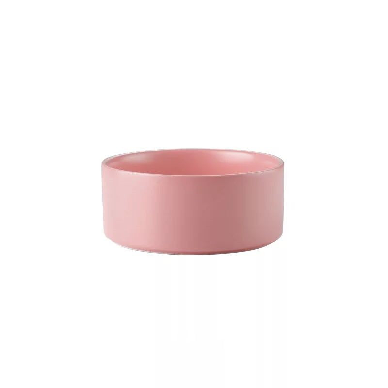 Metal Frame Ceramic Pet Feeding Bowl Stand