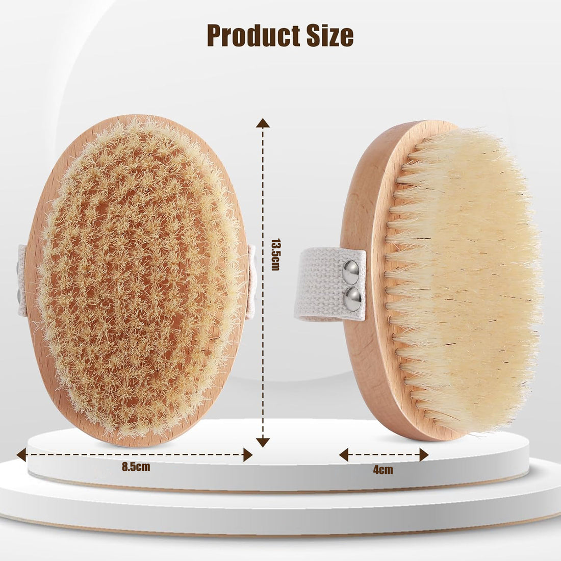 Soft Boar Bristle Pet Grooming Brush
