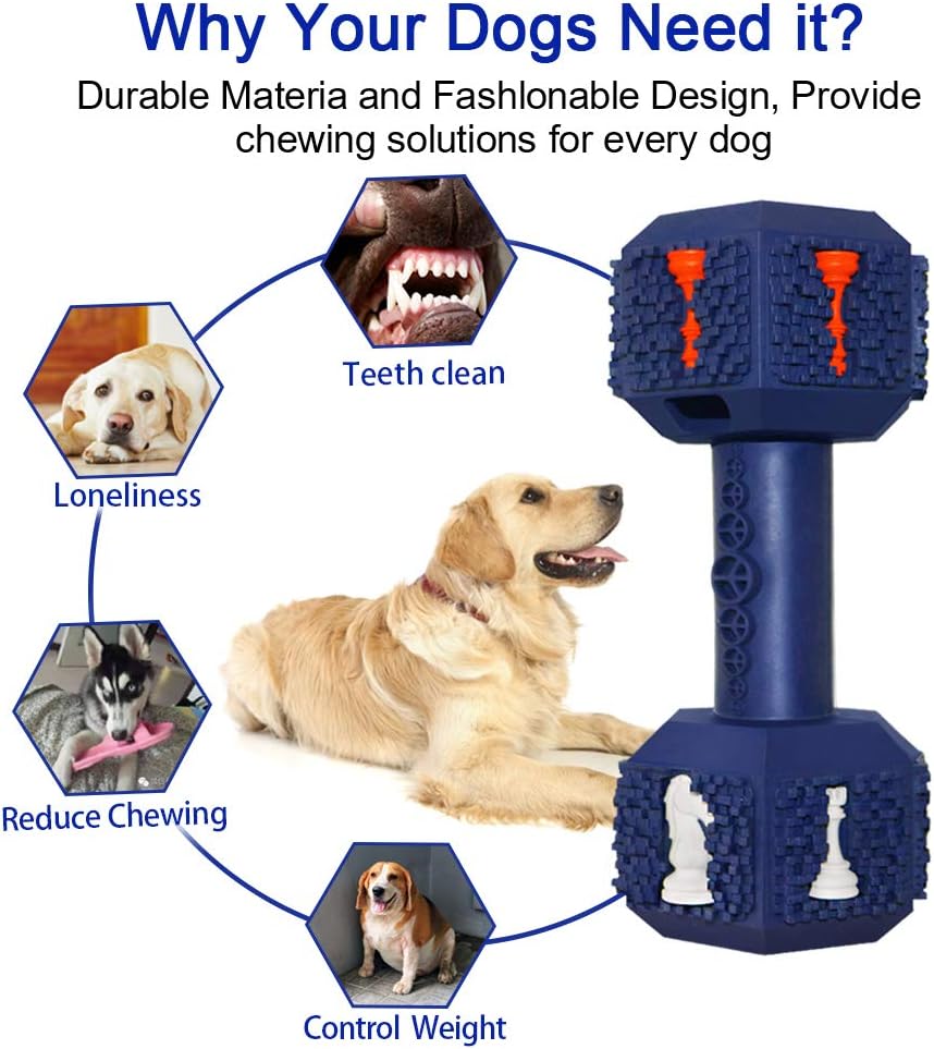 Chew Toys For Aggressive Chewers Food Grade Non Toxic Dental Pet Toy Tough Durable