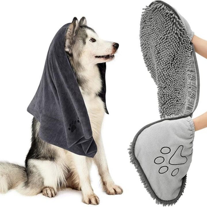 Quick Absorbing Pet Bath Towel For Efficient Drying