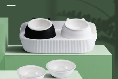 Ceramic Pet Food Bowl With Cervical Spine Protection Design