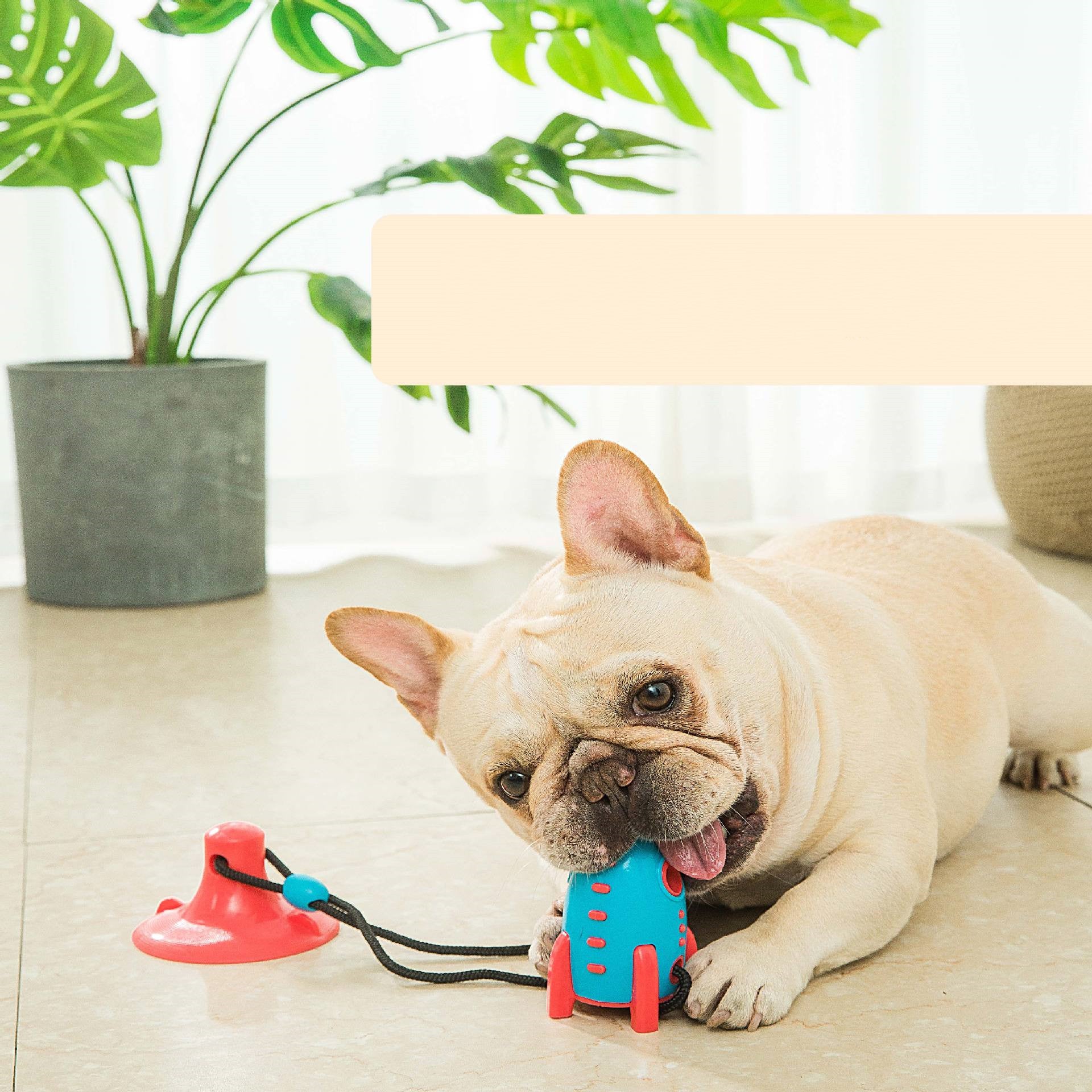 Rocket Toys Leaking Food Bite Toys Bite-resistant Pet Toys
