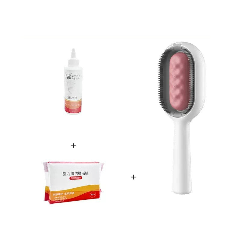 Pet Grooming Dematting Brush Comb For Loose Hair And Mats Removal