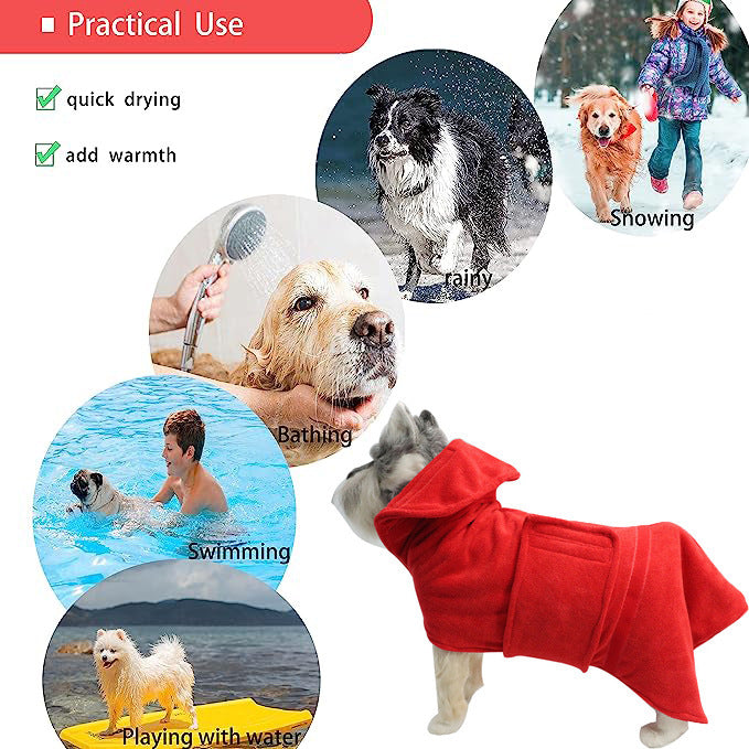 Super Absorbent Quick Drying Fiber Pet Bath Towel