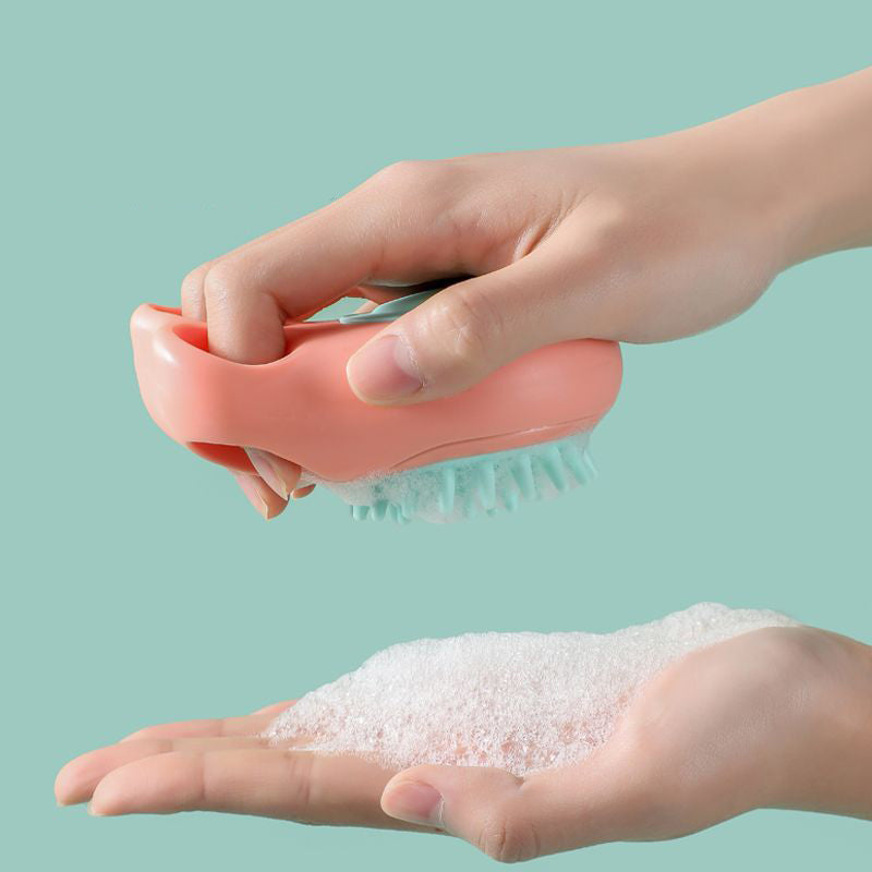 Pet Bath Brush Massage Comb Grooming Tool