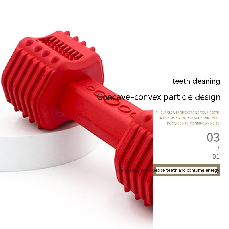 Pet Toy  Rubber Interactive Molar Long Lasting Food Leakage Toy