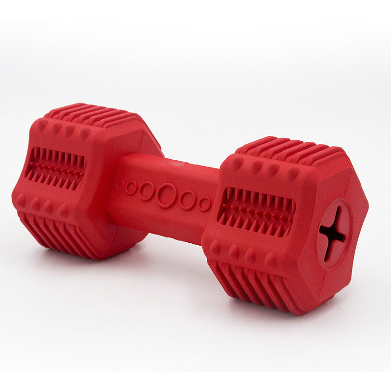 Pet Toy  Rubber Interactive Molar Long Lasting Food Leakage Toy