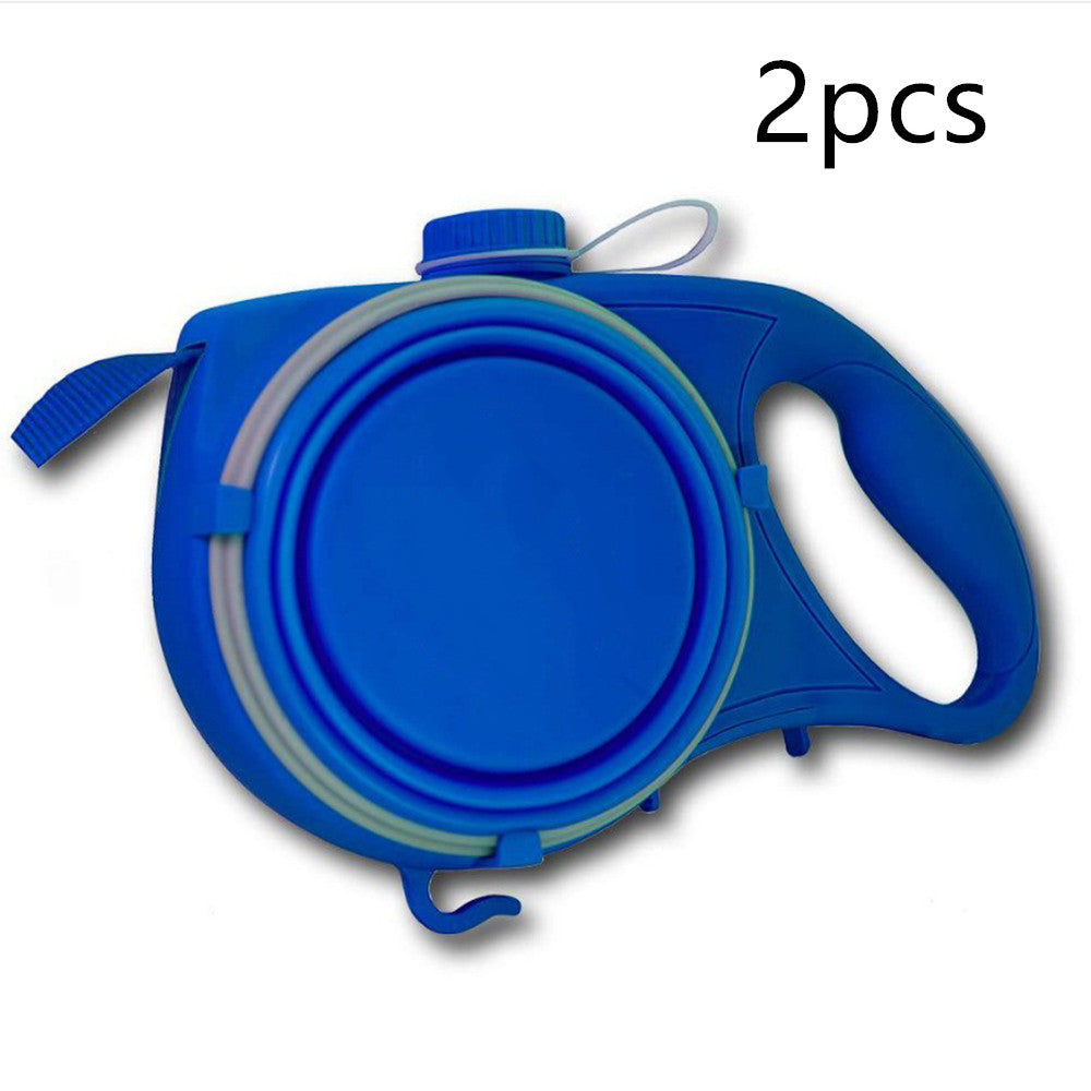 Multi Functional Automatic Retractable Portable Pet Leash