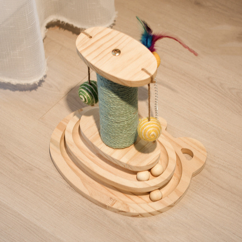 Scratcher Interactive Maze Ball Toy