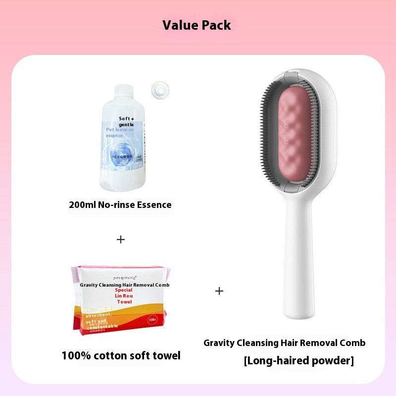 Pet Grooming Dematting Brush Comb For Loose Hair And Mats Removal