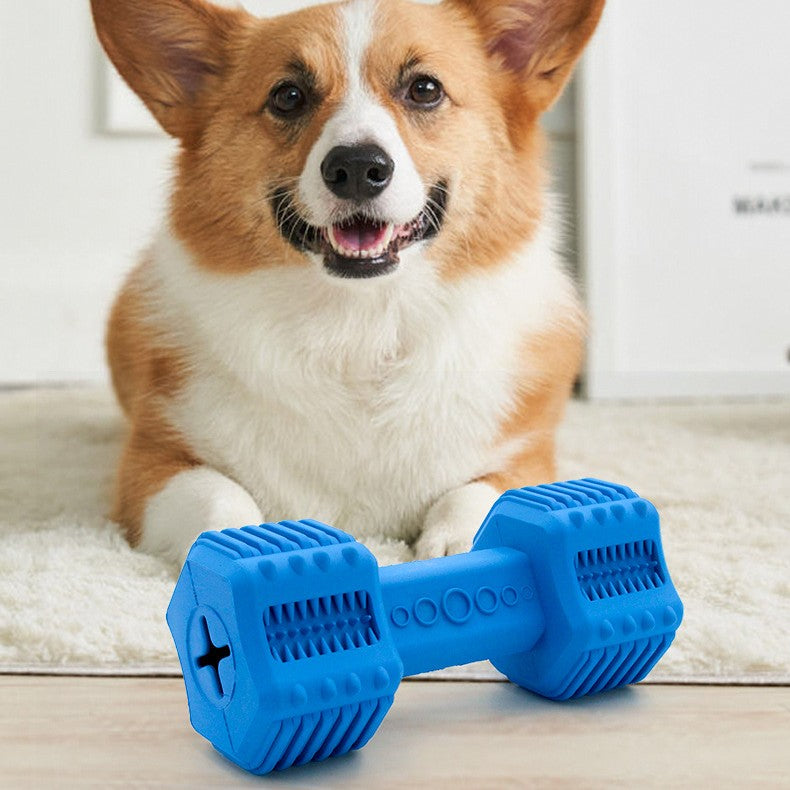 Pet Toy  Rubber Interactive Molar Long Lasting Food Leakage Toy