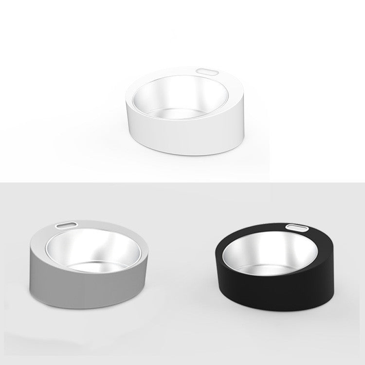 Large Capacity Stainless Steel Pet Feeding Bowl With Detachable Scale