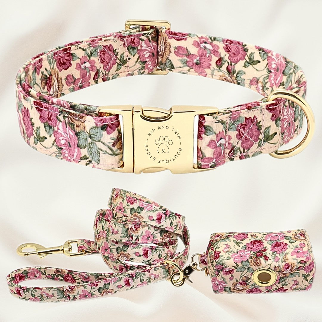 Custom Pet Collar With Engraved Identity Name Tag Card
