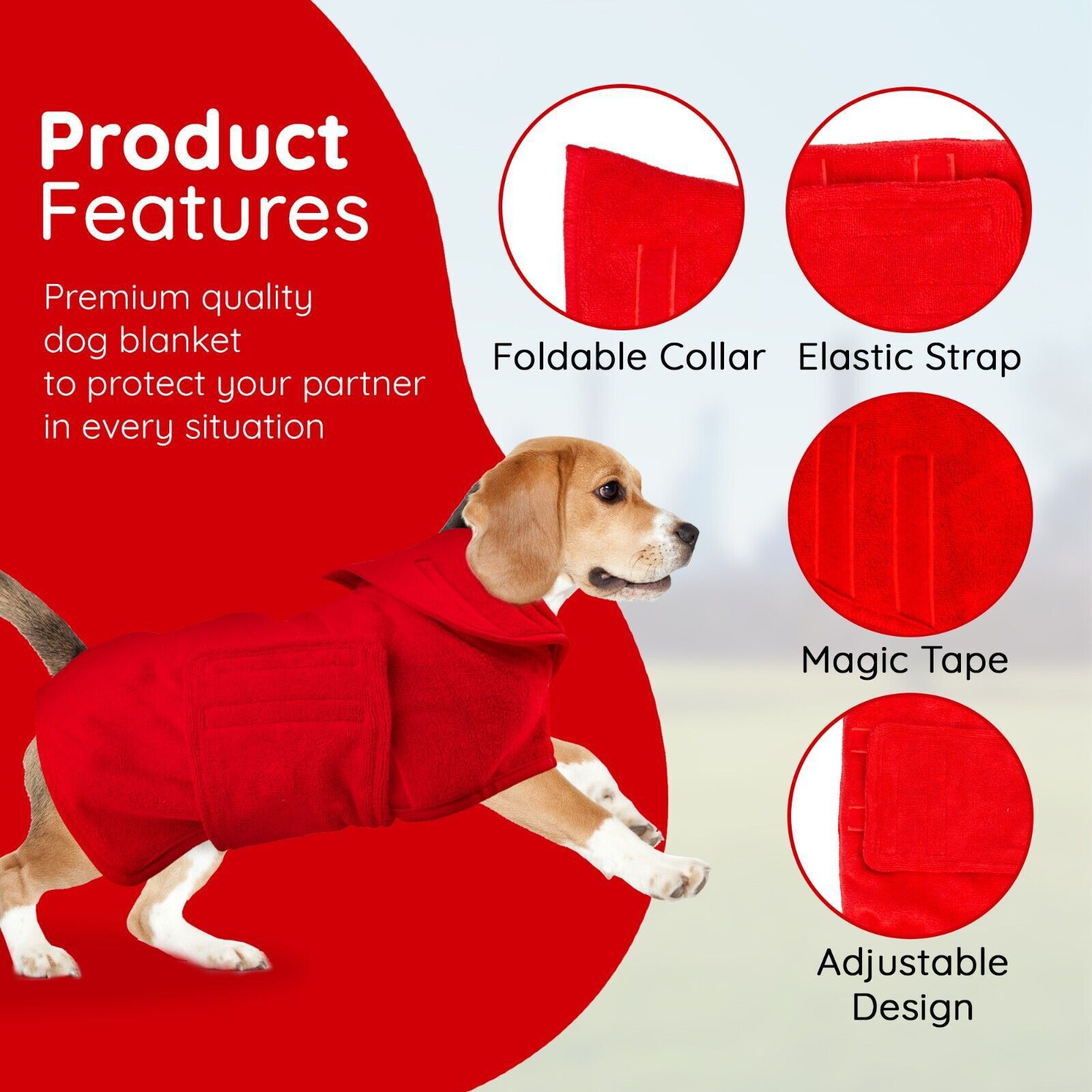 Super Absorbent Quick Drying Fiber Pet Bath Towel