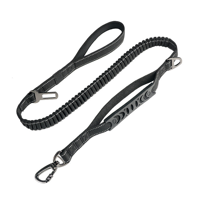 Retractable Reflective Pet Handheld Traction Rope With Buffer