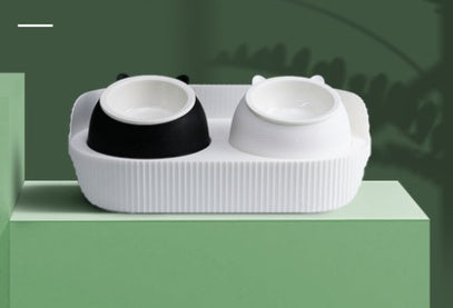 Ceramic Pet Food Bowl With Cervical Spine Protection Design