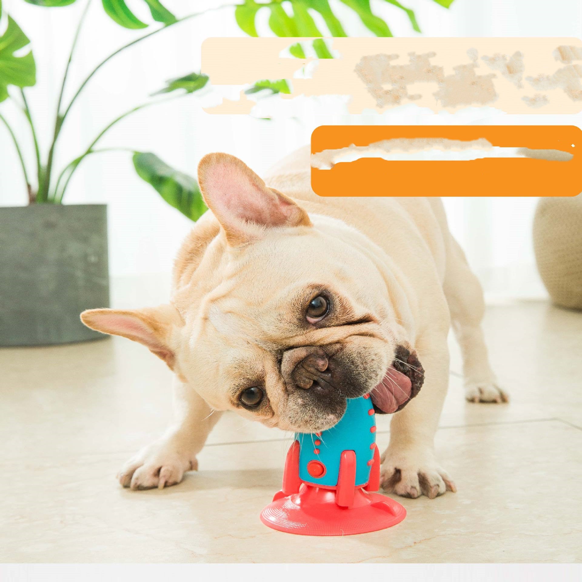 Rocket Toys Leaking Food Bite Toys Bite-resistant Pet Toys
