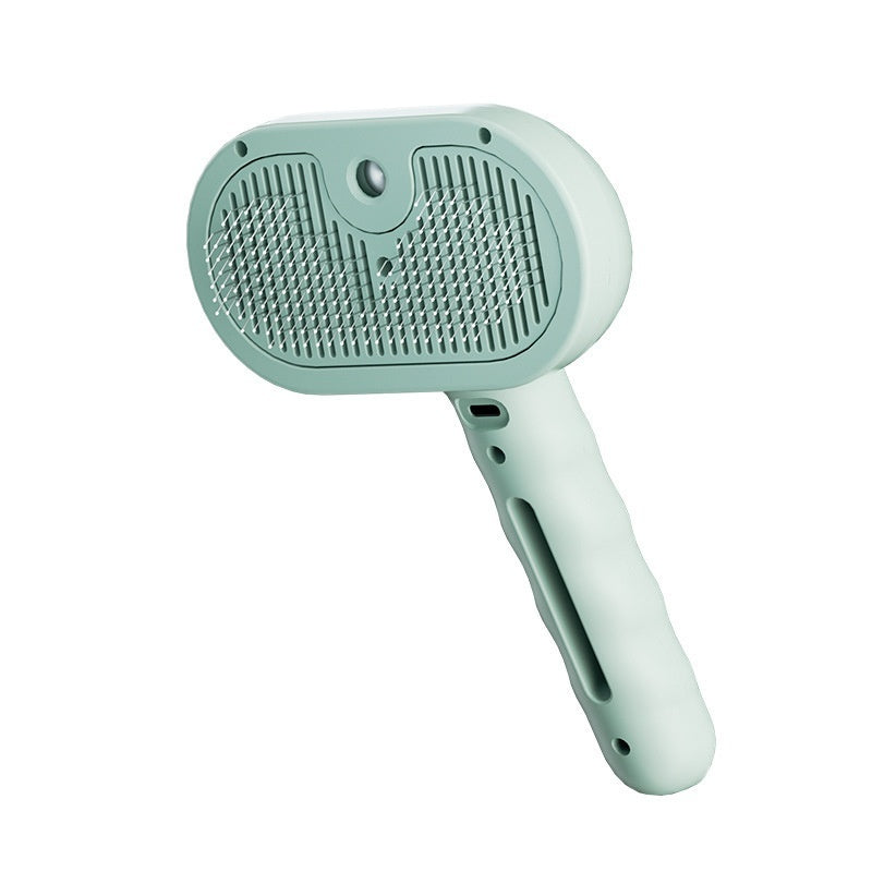 Pet Spray Hair Comb Dematting Grooming Brush With Water Mist For Pet Care