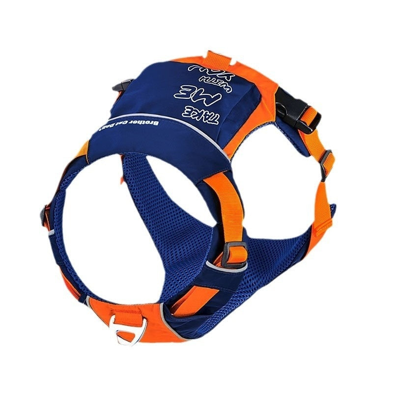 Vest Style Pet Chest Harness With Hand Rope