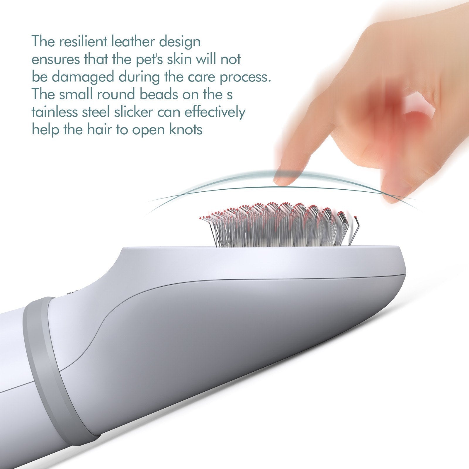 Dadypet Pet  Hair Dryer Grooming Dryer Slicker Brush