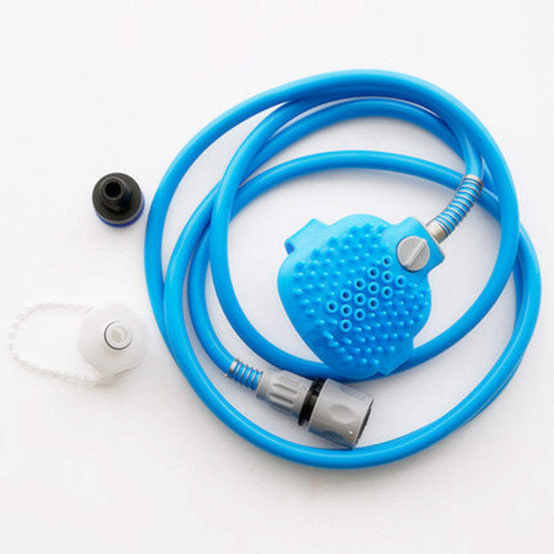 Comfortable Pet Bathing Brush Massager Cleaning Shower Tool