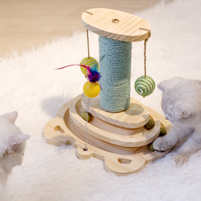 Scratcher Interactive Maze Ball Toy