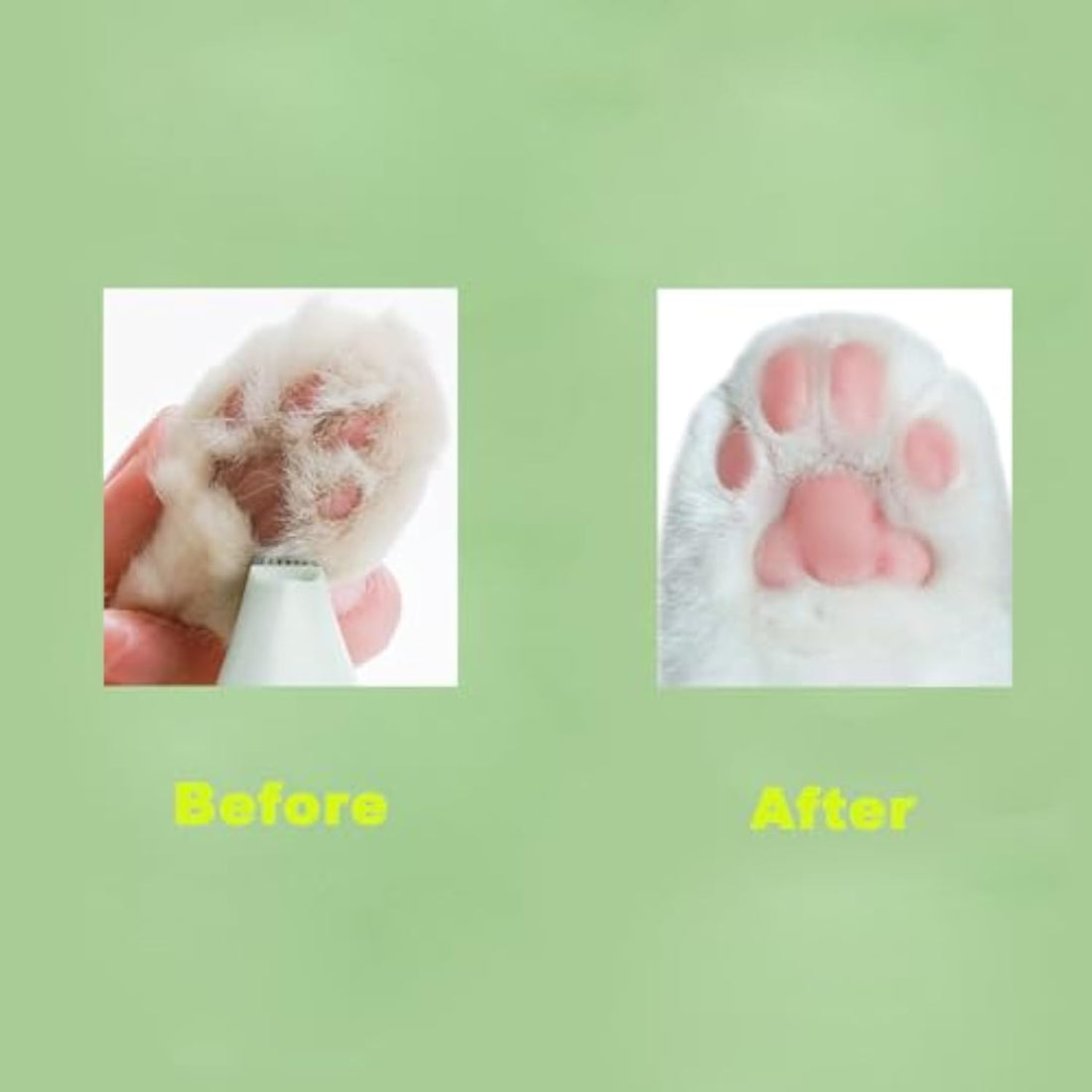Rechargeable Pet Paw Trimmer For Home Grooming With Ergonomic Grip