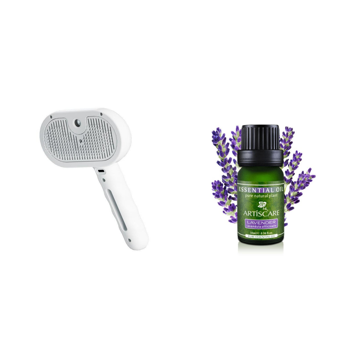 Pet Spray Hair Comb Dematting Grooming Brush With Water Mist For Pet Care