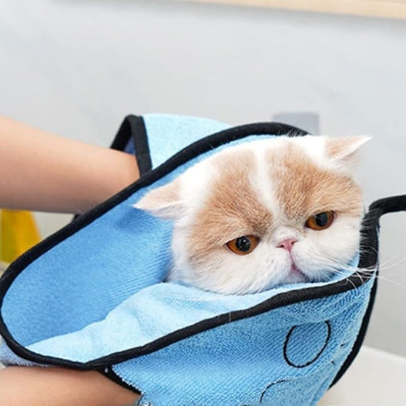 Quick Absorbing Pet Bath Towel For Efficient Drying