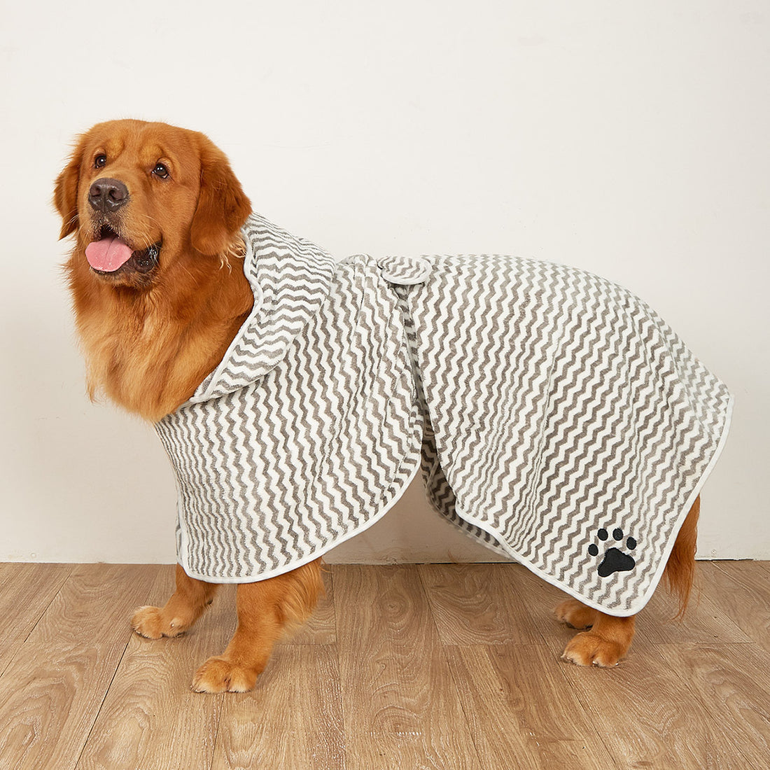 Microfiber Pet Bathrobe Towel For Dogs