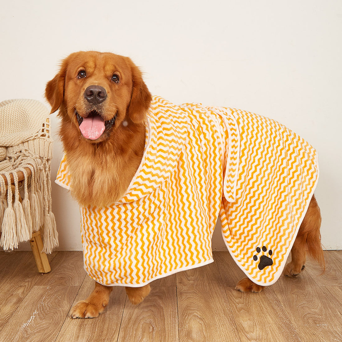 Microfiber Pet Bathrobe Towel For Dogs