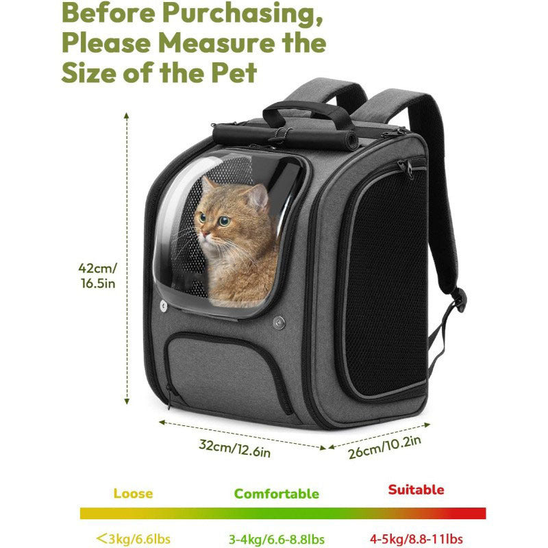 Portable Aviation Pet Fashion Backpack Cat Bag